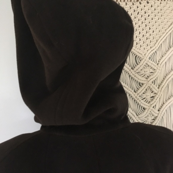 Calvin Klein Winter Hooded Brown Coat - Picture 5 of 10